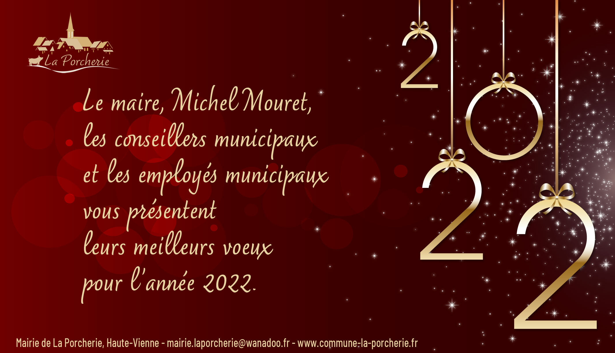 commune la porcherie voeux2022