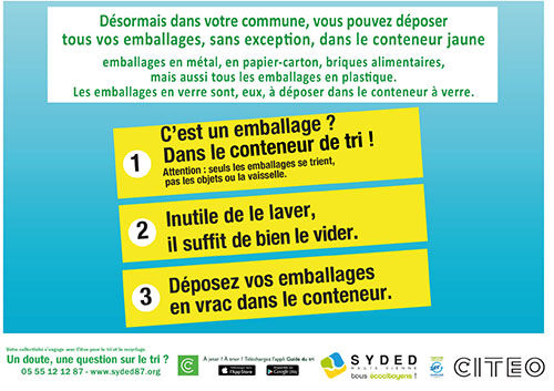 Consignes de tri SYDED2